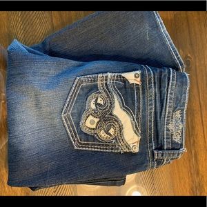 Dark wash jeans